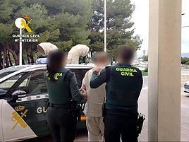 Detención del sospechoso de robar en un hotel de El Campello.