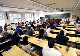 Aspirantes del MIR en una imagen de archivo,