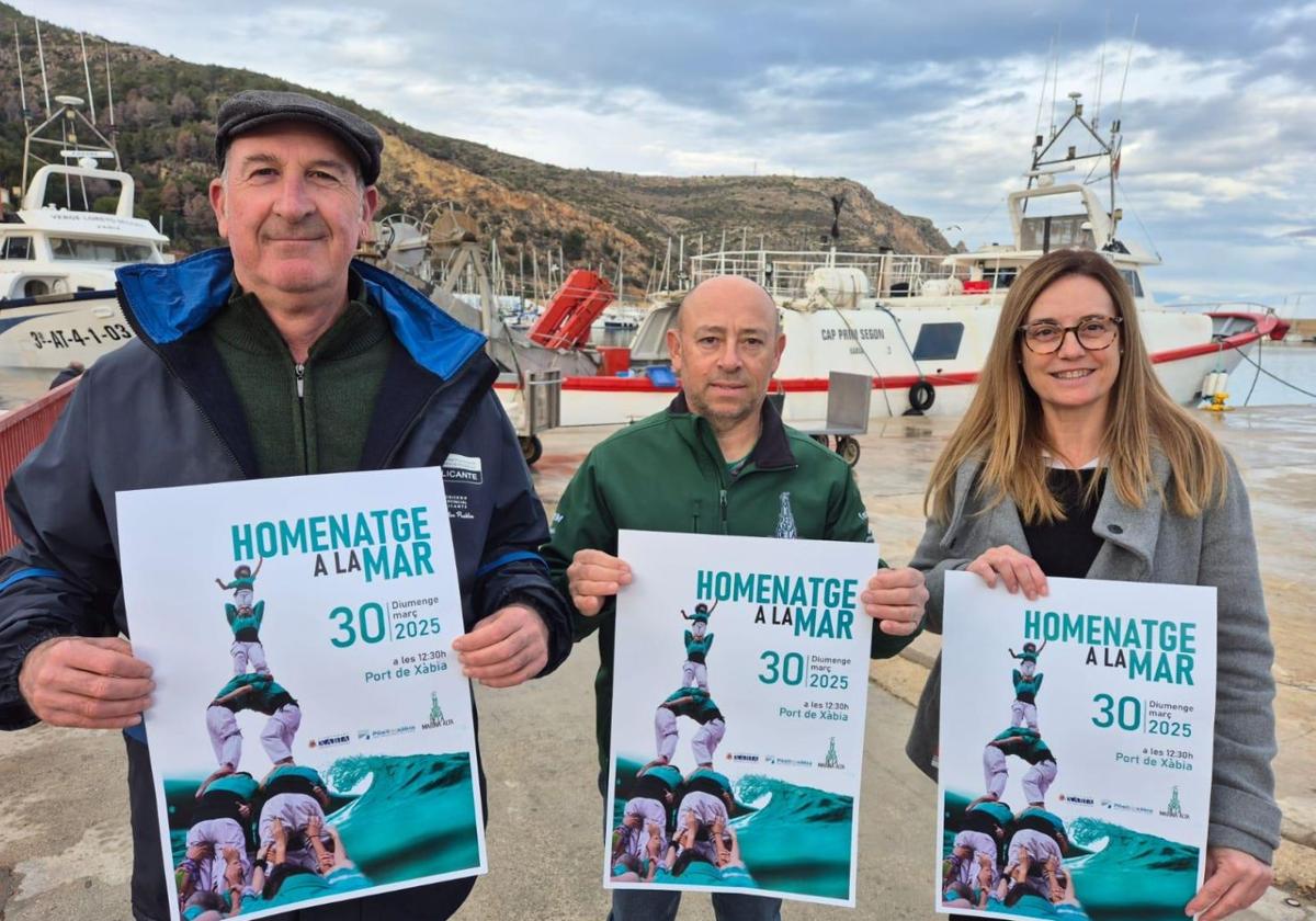 El Puerto de Xàbia acogerá la presentación de 'Portitxol', la nueva torre de cuatro de la Muixeranga de la Marina Alta