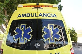 Ambulancia en Alicante.
