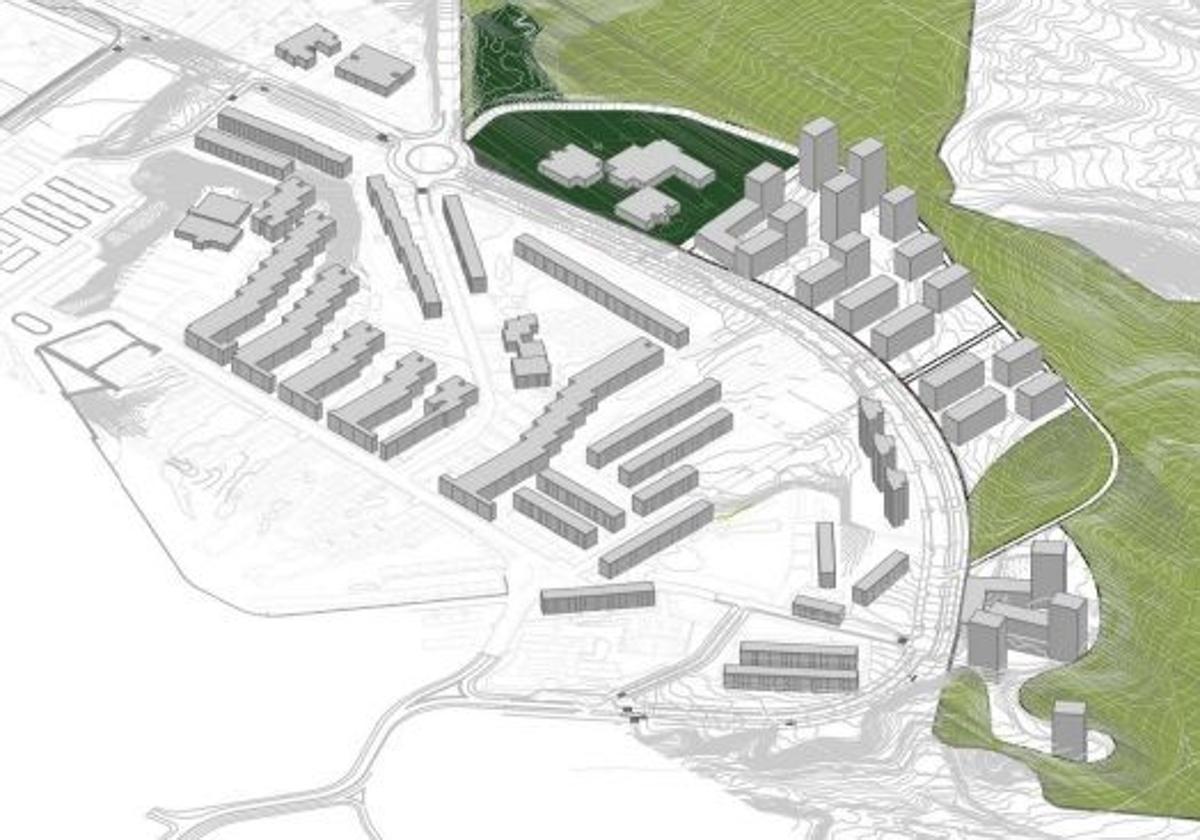 This is the new neighbourhood in Alicante with over 400 public housing units