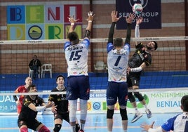 Partido del Servigroup Benidorm del pasado sábado.