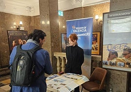 Participación de la Generalitat en una feria turística.