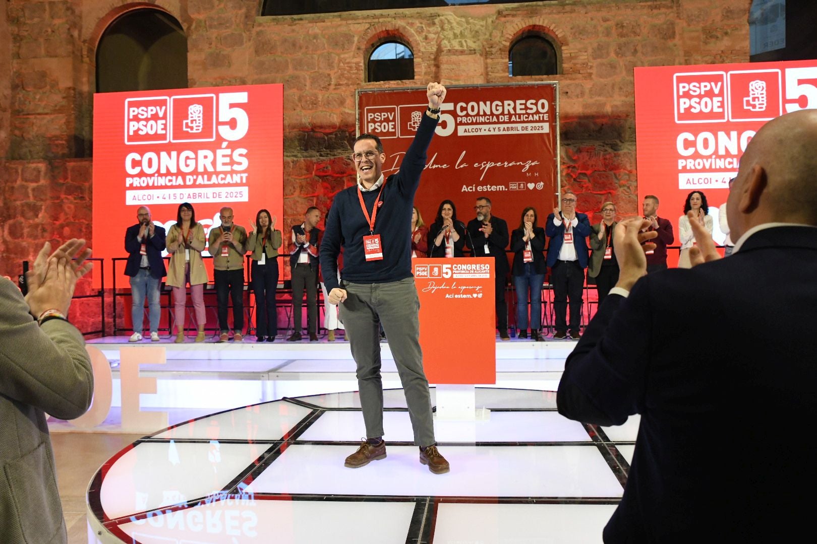 Así ha sido el Congreso Provincial de los socialistas en Alcoi