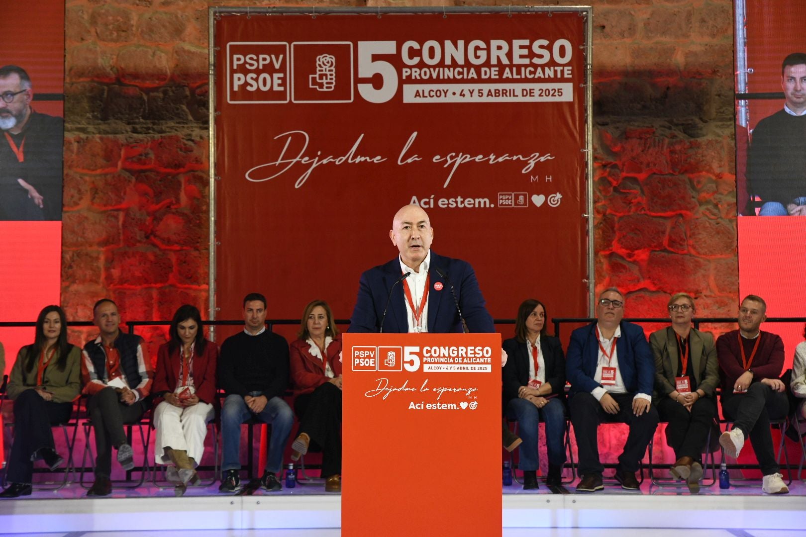 Así ha sido el Congreso Provincial de los socialistas en Alcoi