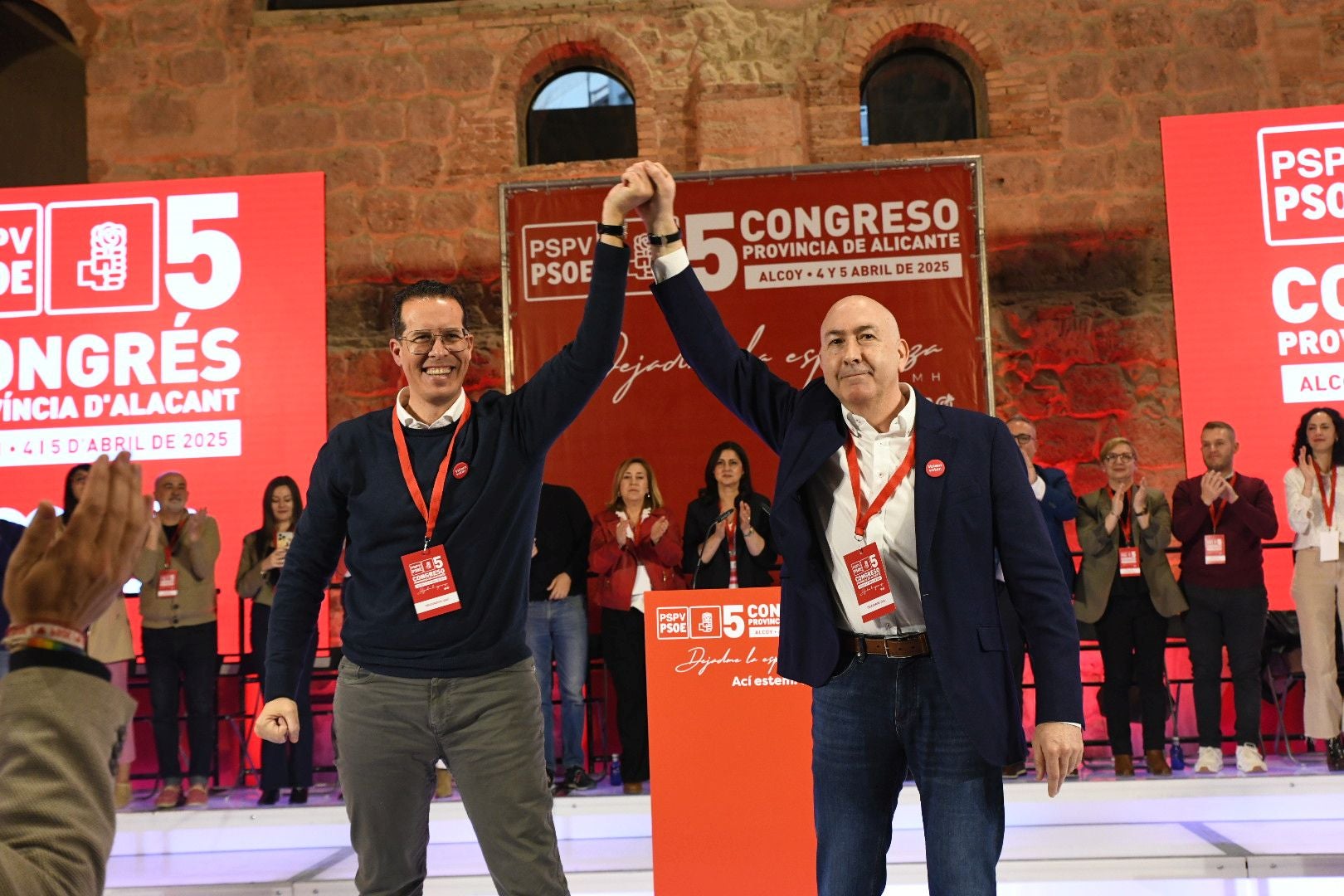 Así ha sido el Congreso Provincial de los socialistas en Alcoi