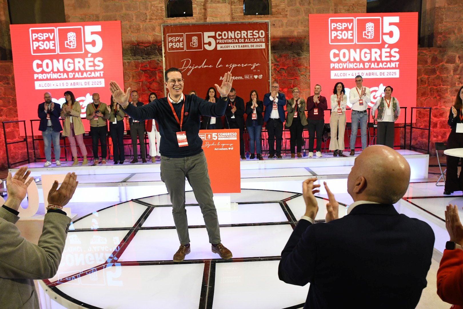 Así ha sido el Congreso Provincial de los socialistas en Alcoi