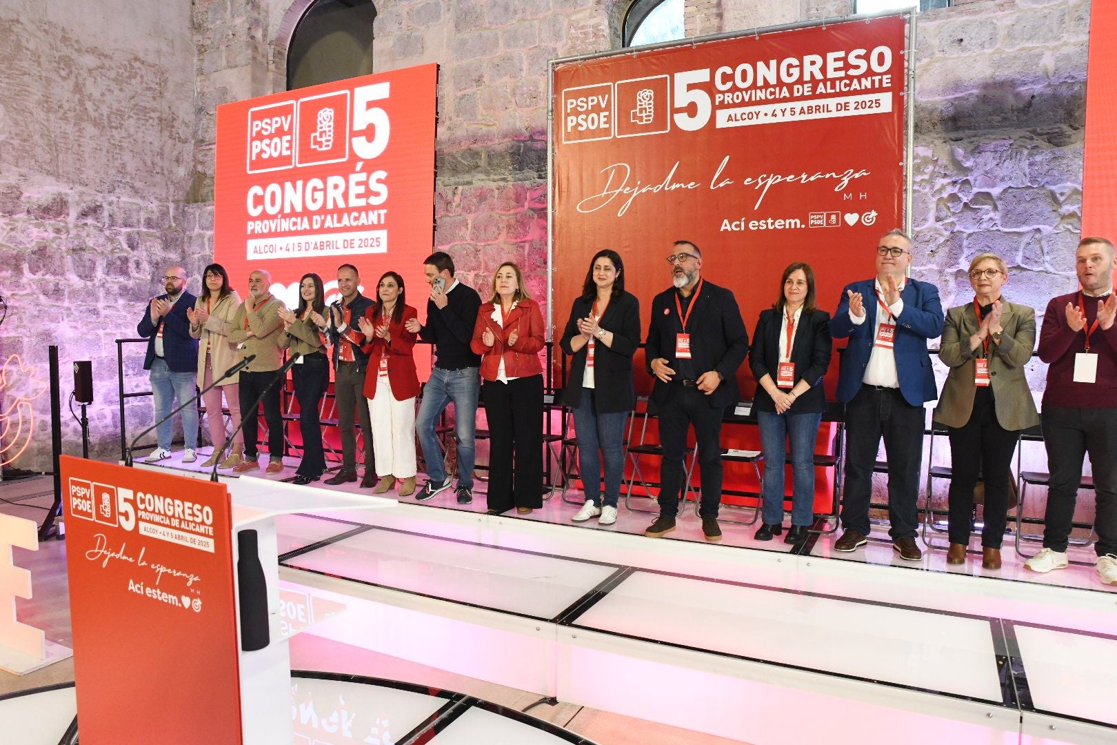 Así ha sido el Congreso Provincial de los socialistas en Alcoi