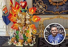 La hoguera oficial de Alicante irá dedicada a Pedro Luis Sirvent.