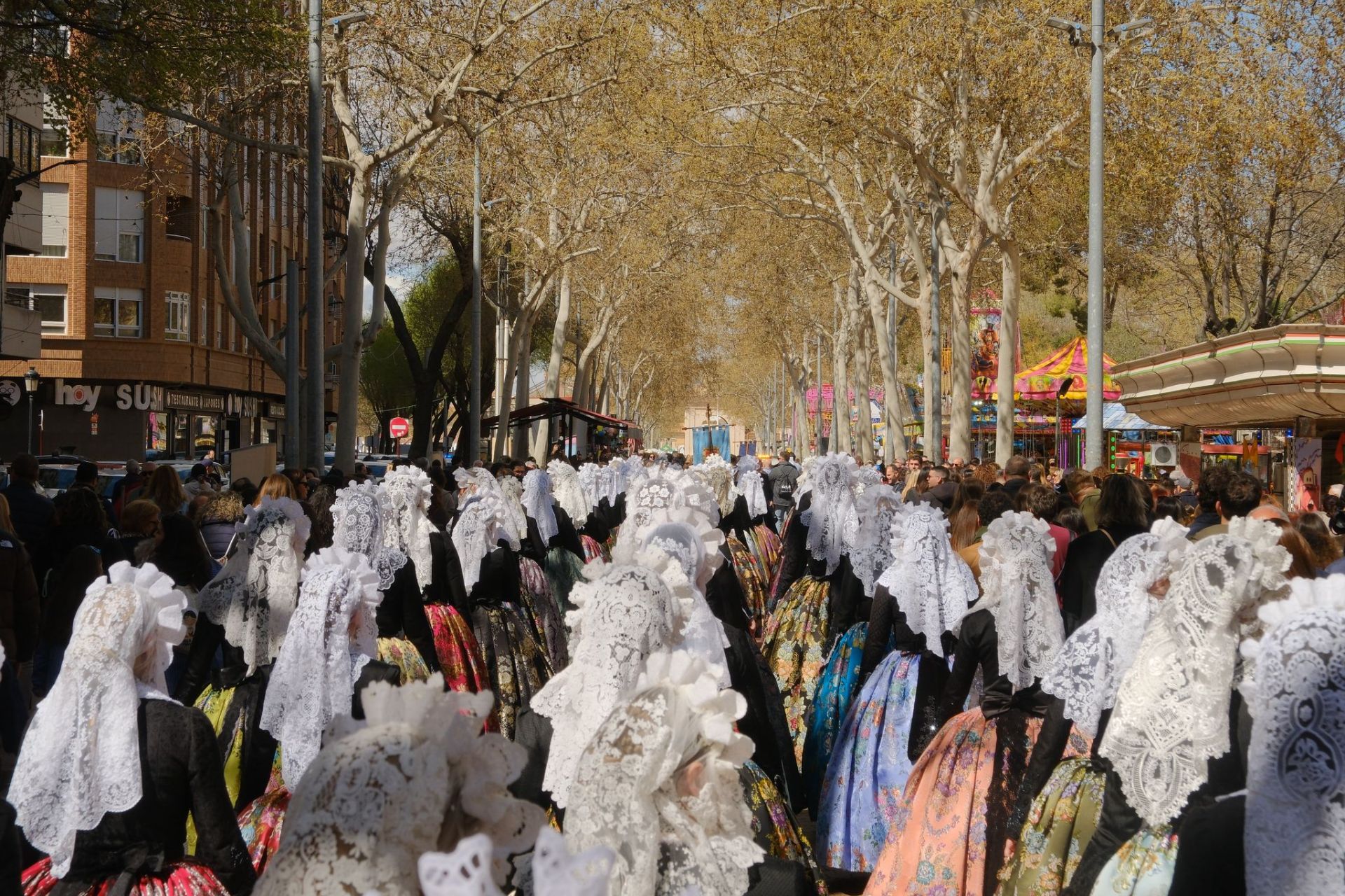 Un mar de mantillas en La Mancha