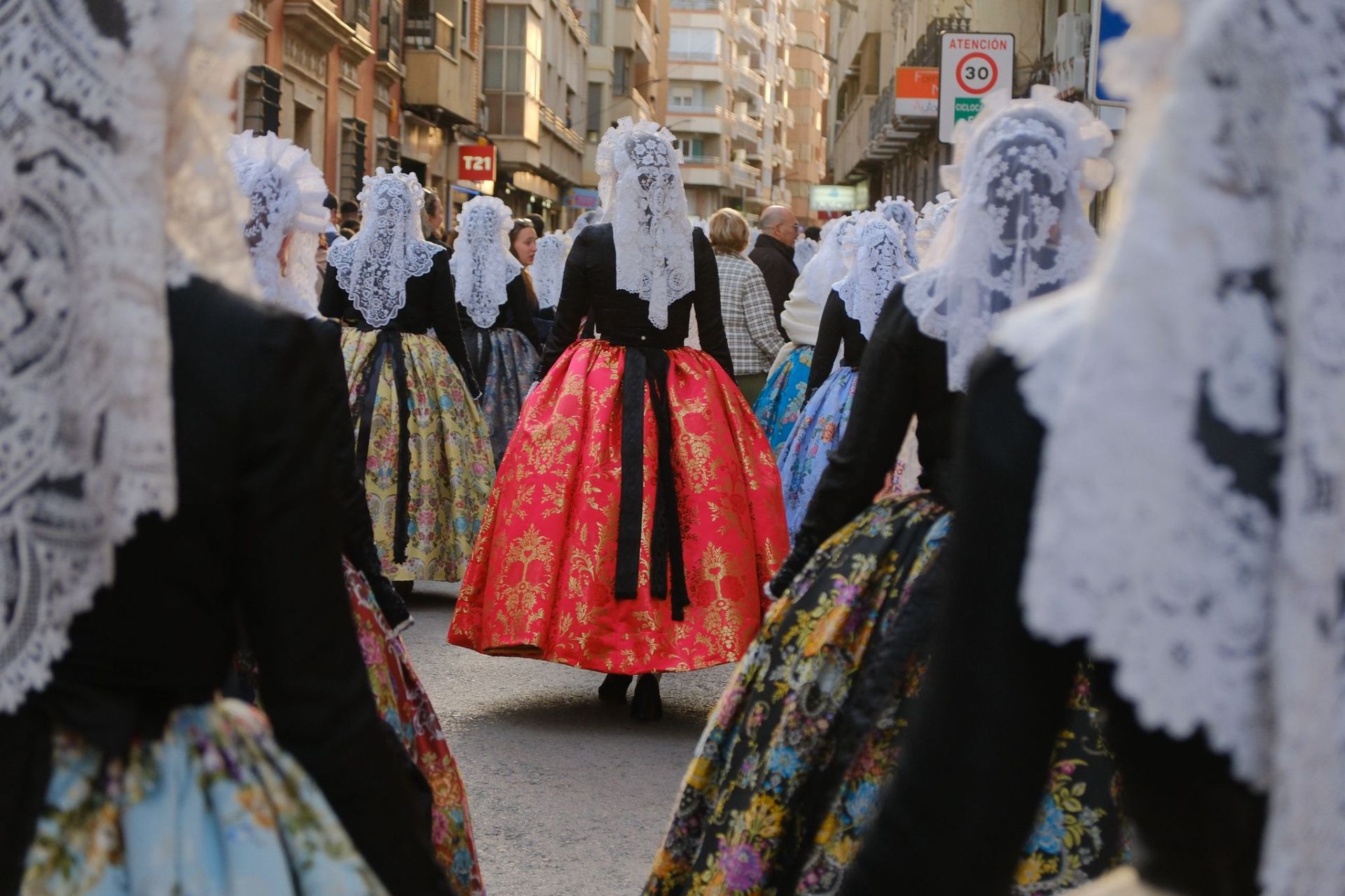 Un mar de mantillas en La Mancha