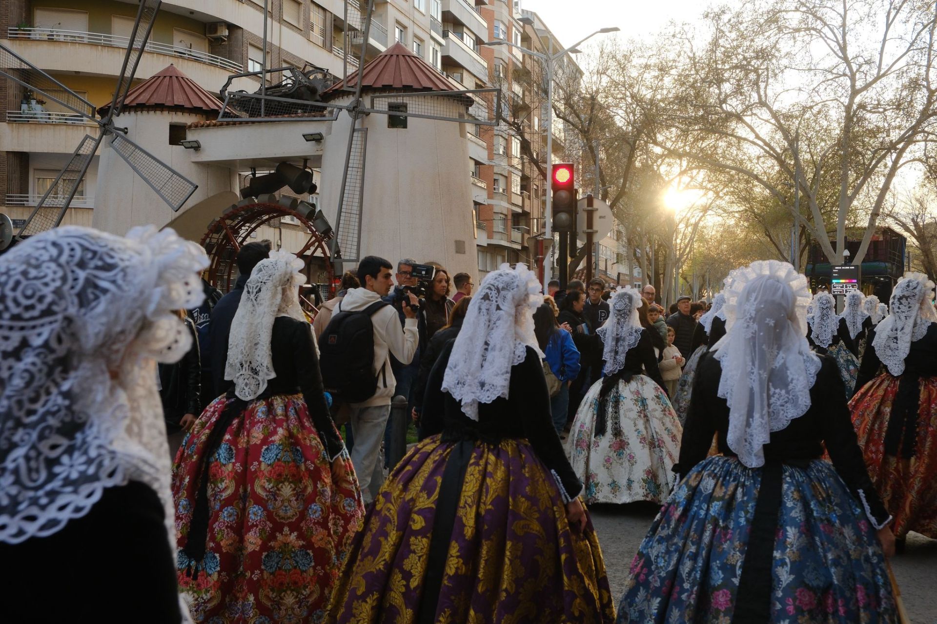Un mar de mantillas en La Mancha
