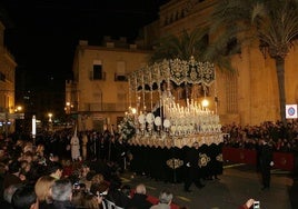 Procesión de Semana Santa en Elche.