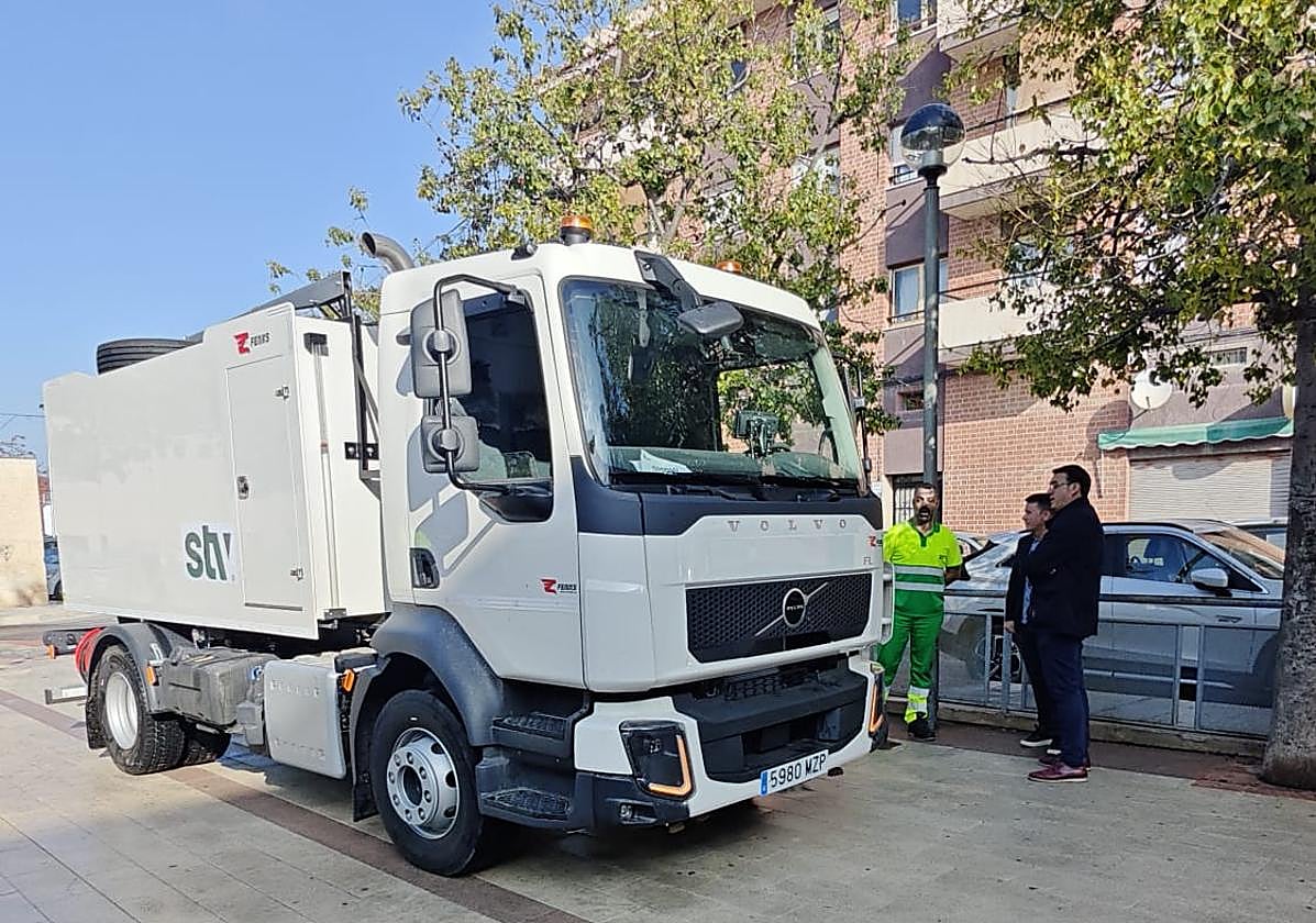 Presentación del nuevo servicio de limpieza de Mutxamel.