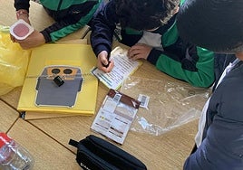 Alumnado del programa 'Alicante Educa'.