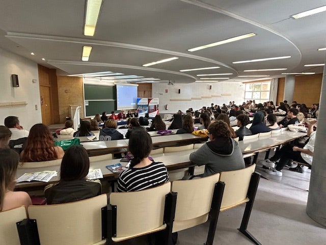 Estudiantes de toda España se han acercado a la cita..