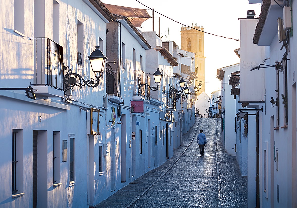 Imagen del carrer Sant Joan de Altea