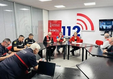 Pradas entrega a la jueza una fotografía del Cecopi el día de la dana: no hay pantallas con información