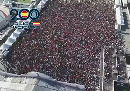 Imágenes del dispositivo de seguridad.