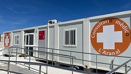 Consultorio médico de l'Arenal de Xàbia.