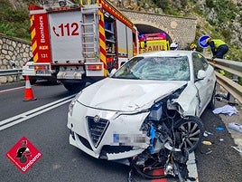 Impactantes imágenes tras el mortal accidente.