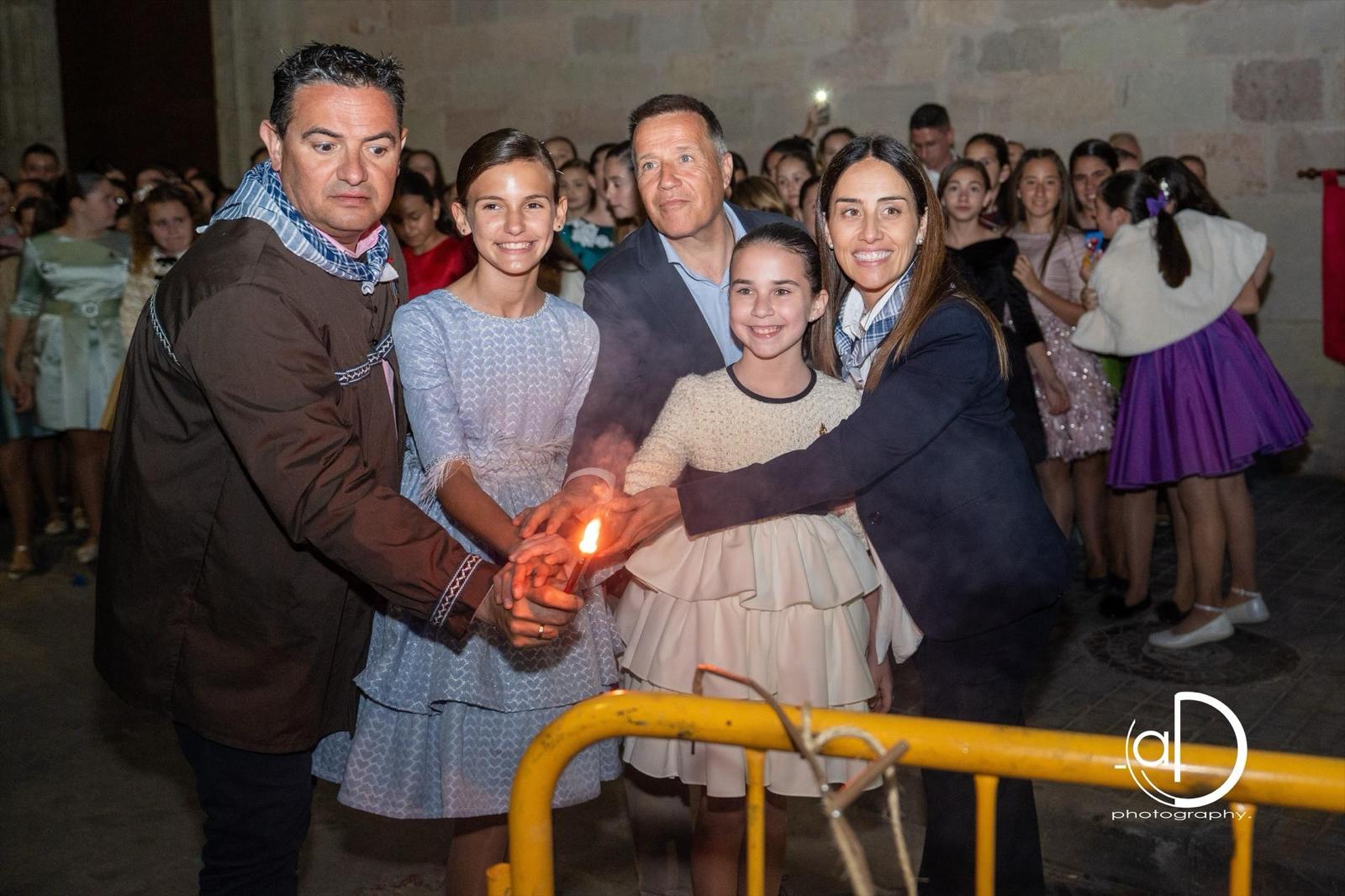 Las candidatas a bellea del foc infantil disfrutan de sus convivencias en Burriana