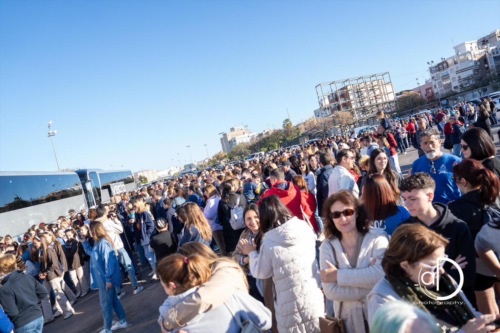 Las candidatas a bellea del foc infantil disfrutan de sus convivencias en Burriana