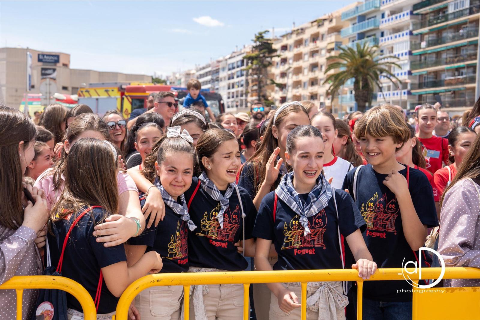 Las candidatas a bellea del foc infantil disfrutan de sus convivencias en Burriana