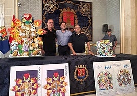 Maquetas y bocetos de las hogueras oficiales 2025.