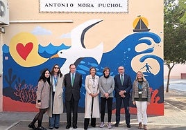 Fundación Iberdrola visita el proyecto.