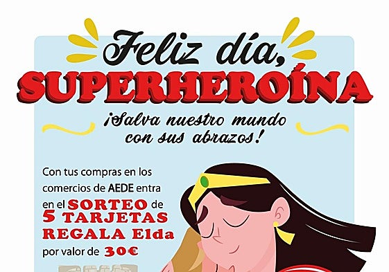 Campaña de comercio local en Elda.