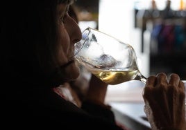 Cata de vinos, en imagen de archivo.