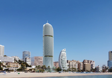 El antiguo hotel «más lujoso» de Benidorm se reinventa y transforma el 'skyline' de la ciudad