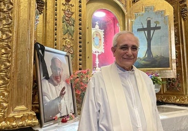 The mass in the Caserío will be dedicated to the Pope