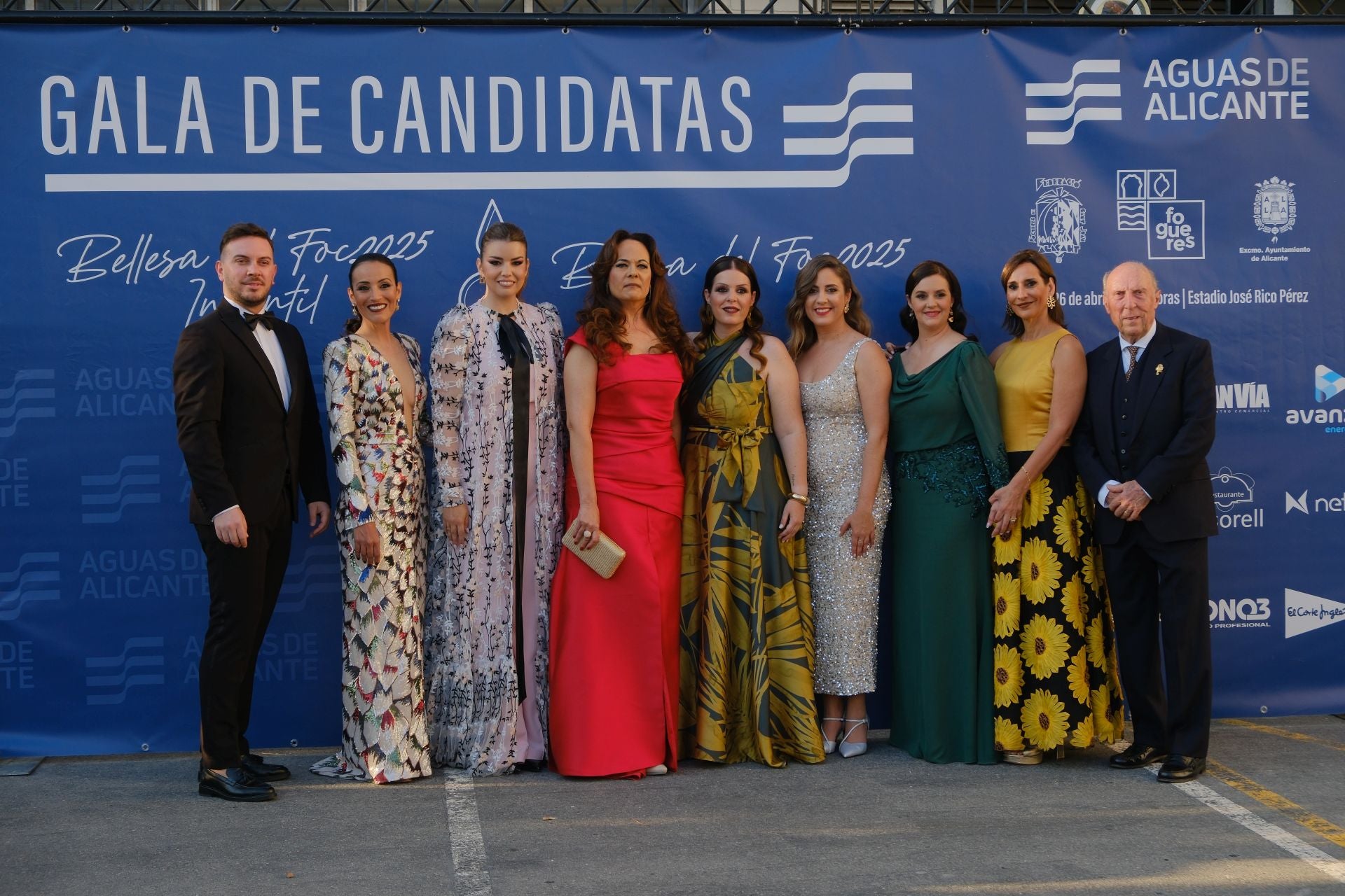 Estos son los vestidos en la gala de las candidatas a bellea del foc