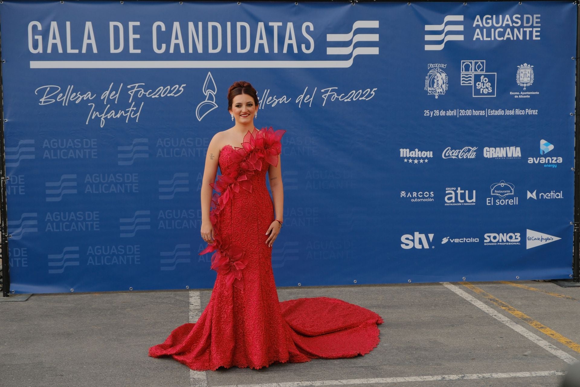 Estos son los vestidos en la gala de las candidatas a bellea del foc