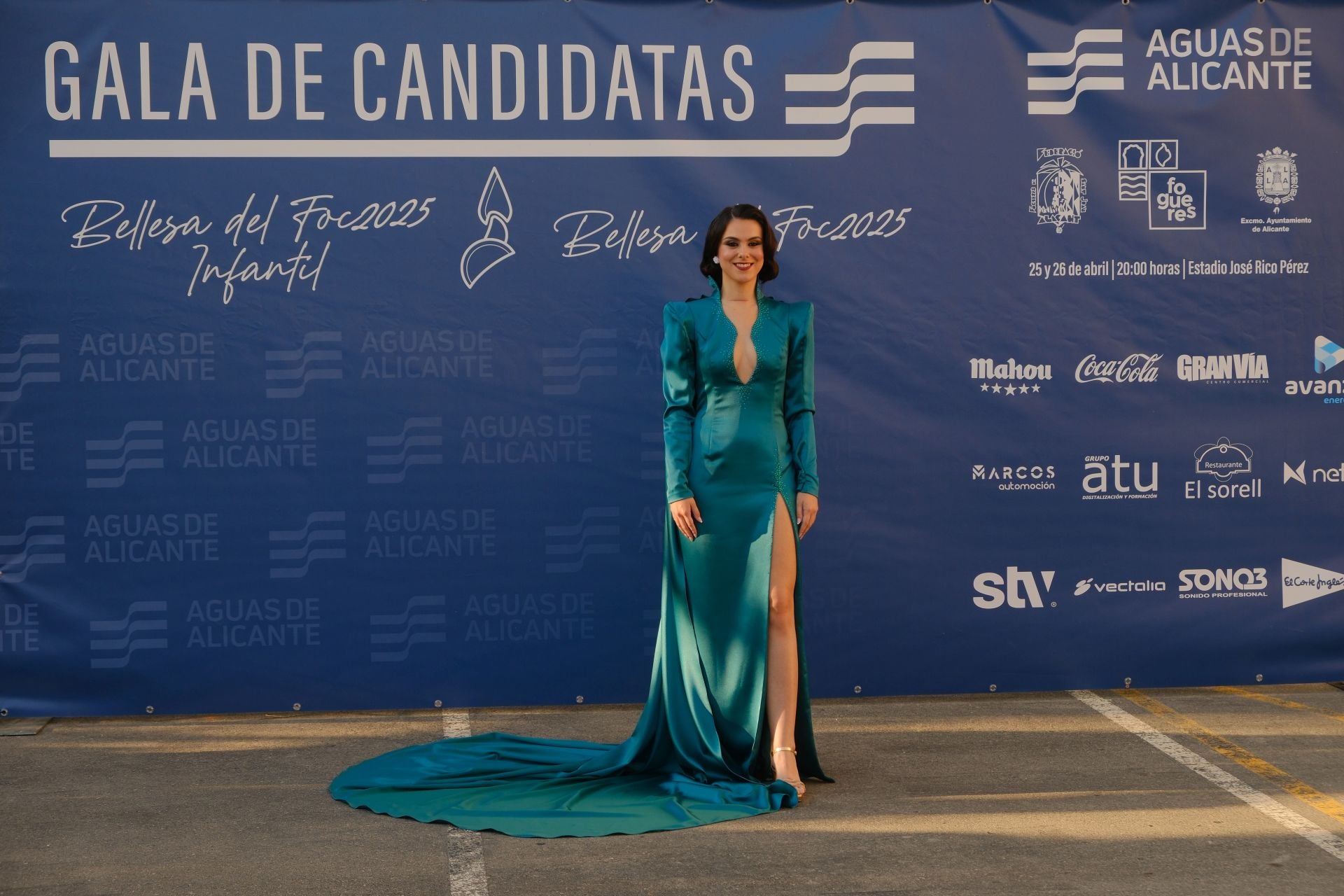 Estos son los vestidos en la gala de las candidatas a bellea del foc