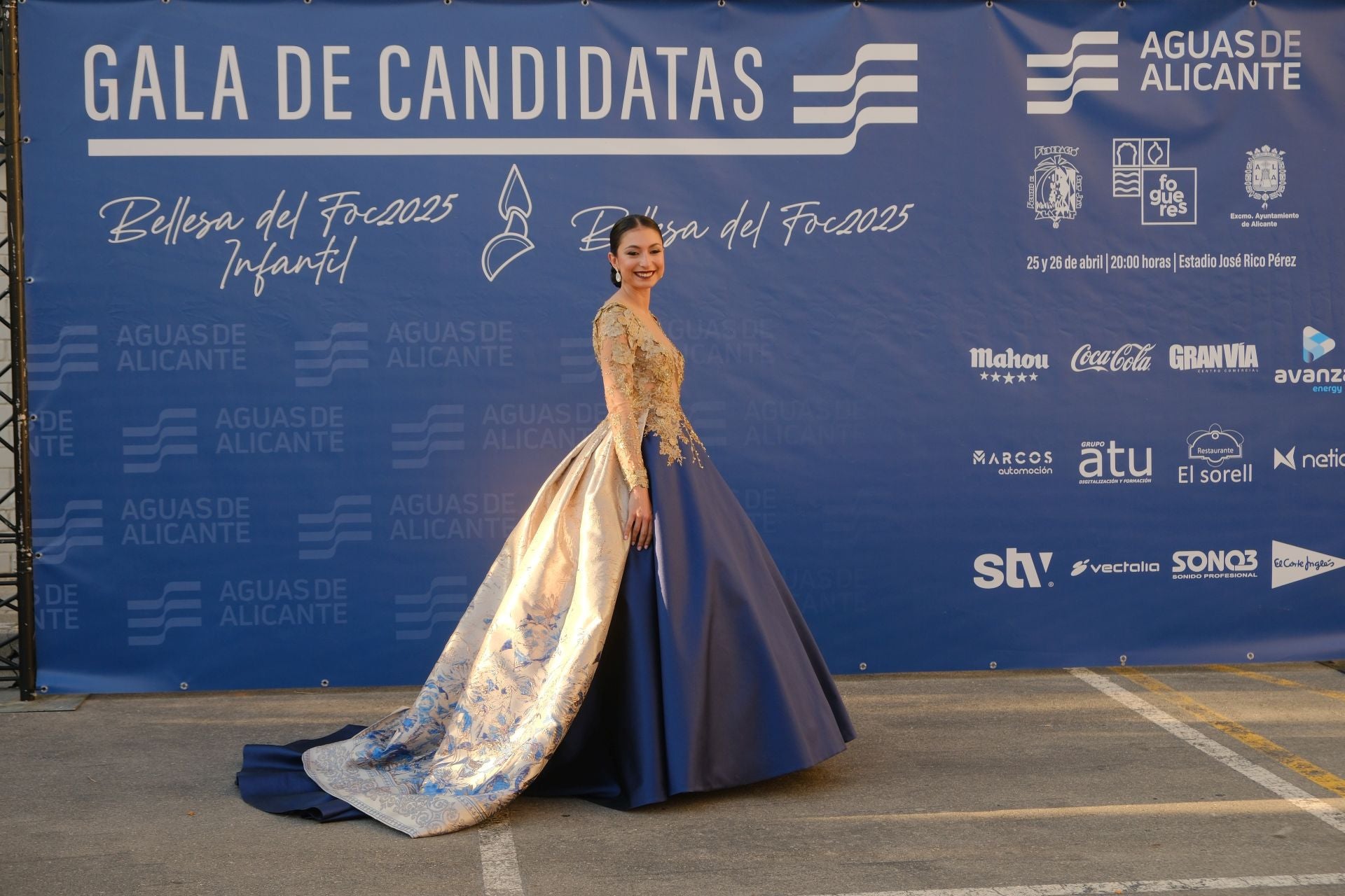 Estos son los vestidos en la gala de las candidatas a bellea del foc