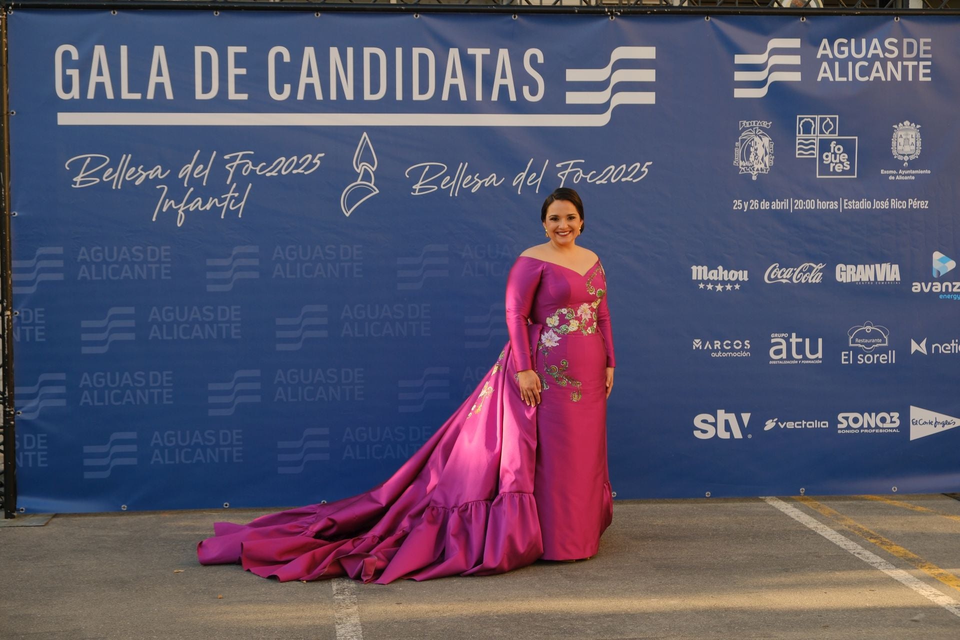 Estos son los vestidos en la gala de las candidatas a bellea del foc