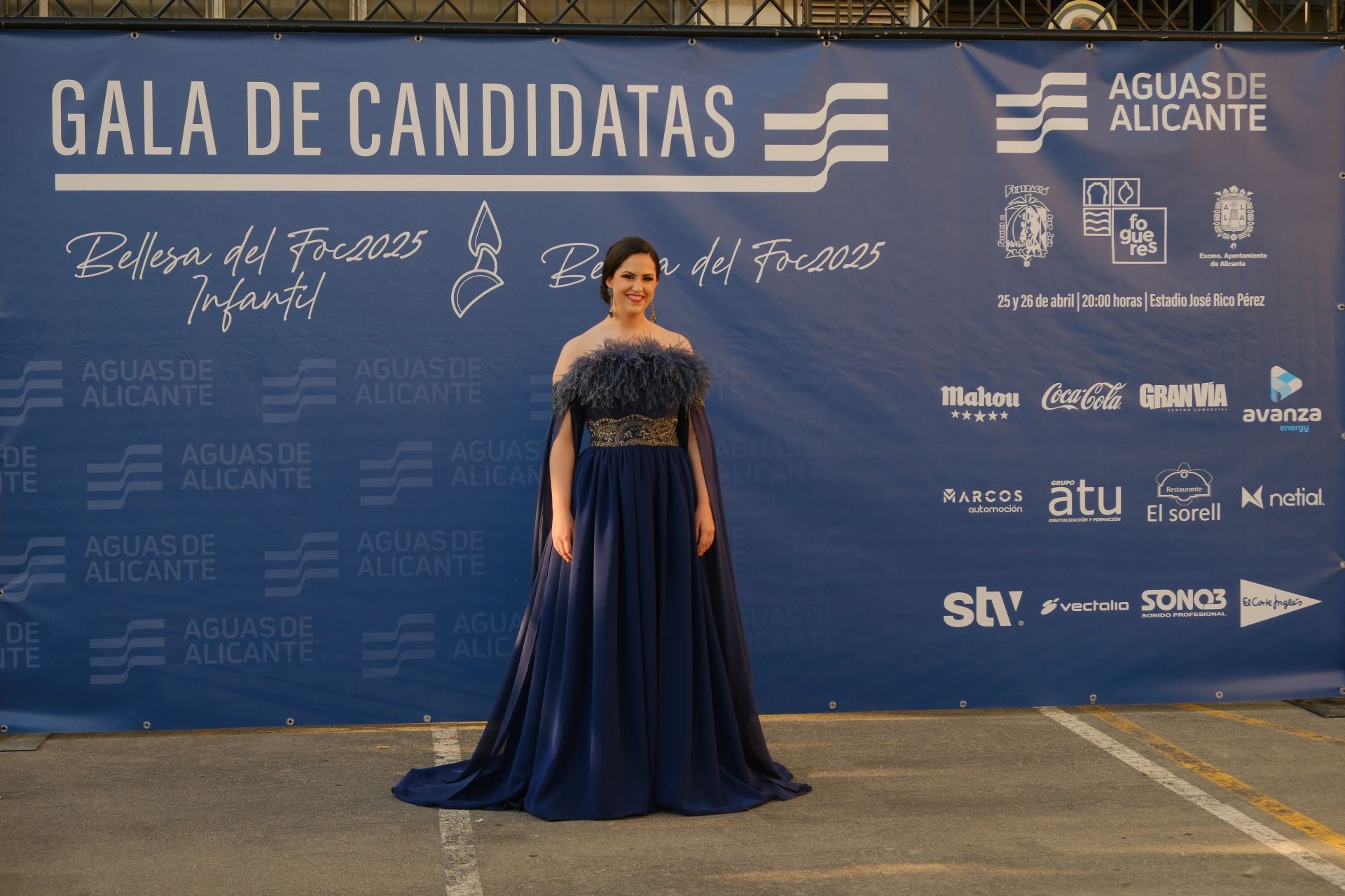 Estos son los vestidos en la gala de las candidatas a bellea del foc