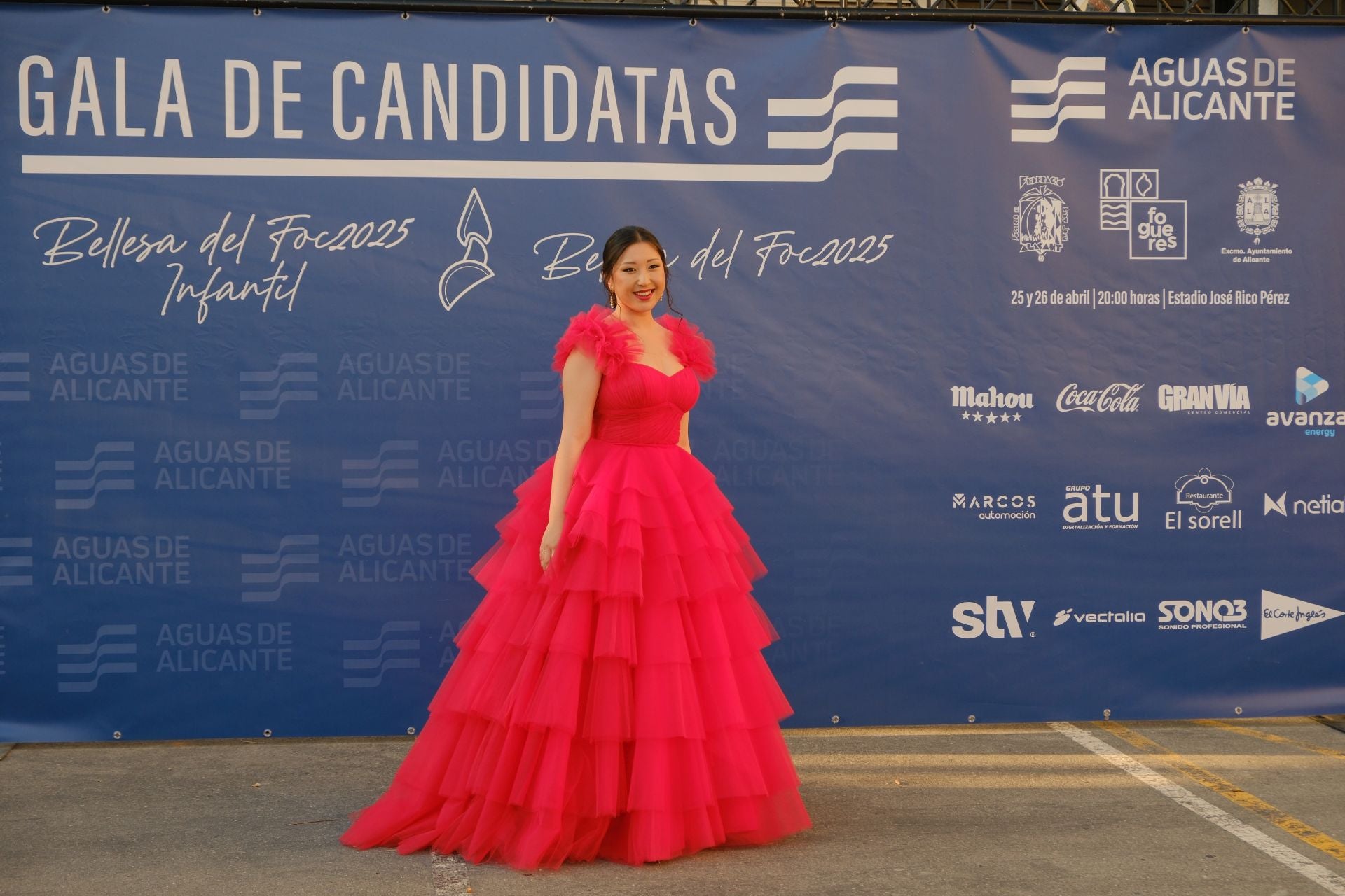 Estos son los vestidos en la gala de las candidatas a bellea del foc