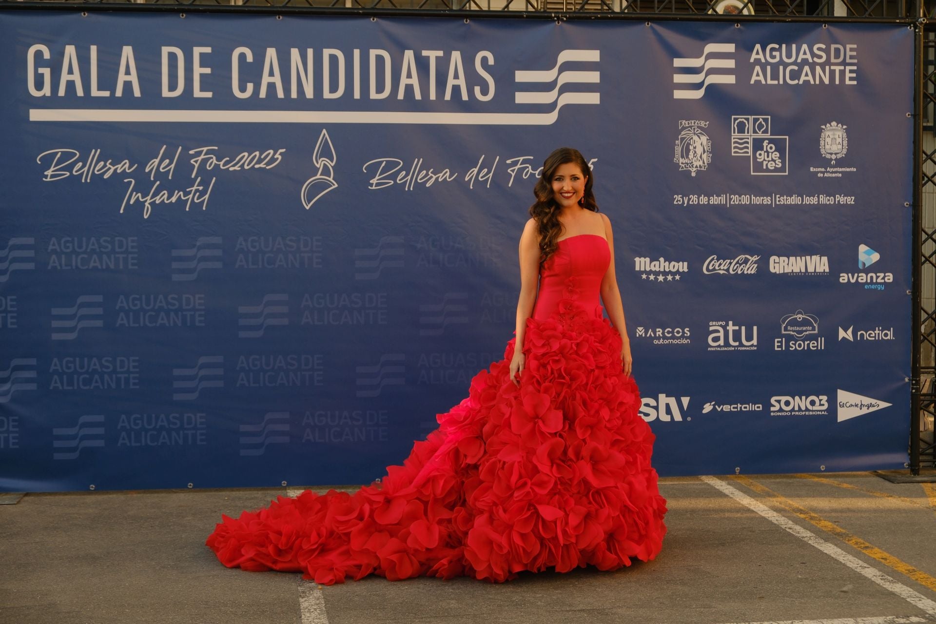 Estos son los vestidos en la gala de las candidatas a bellea del foc