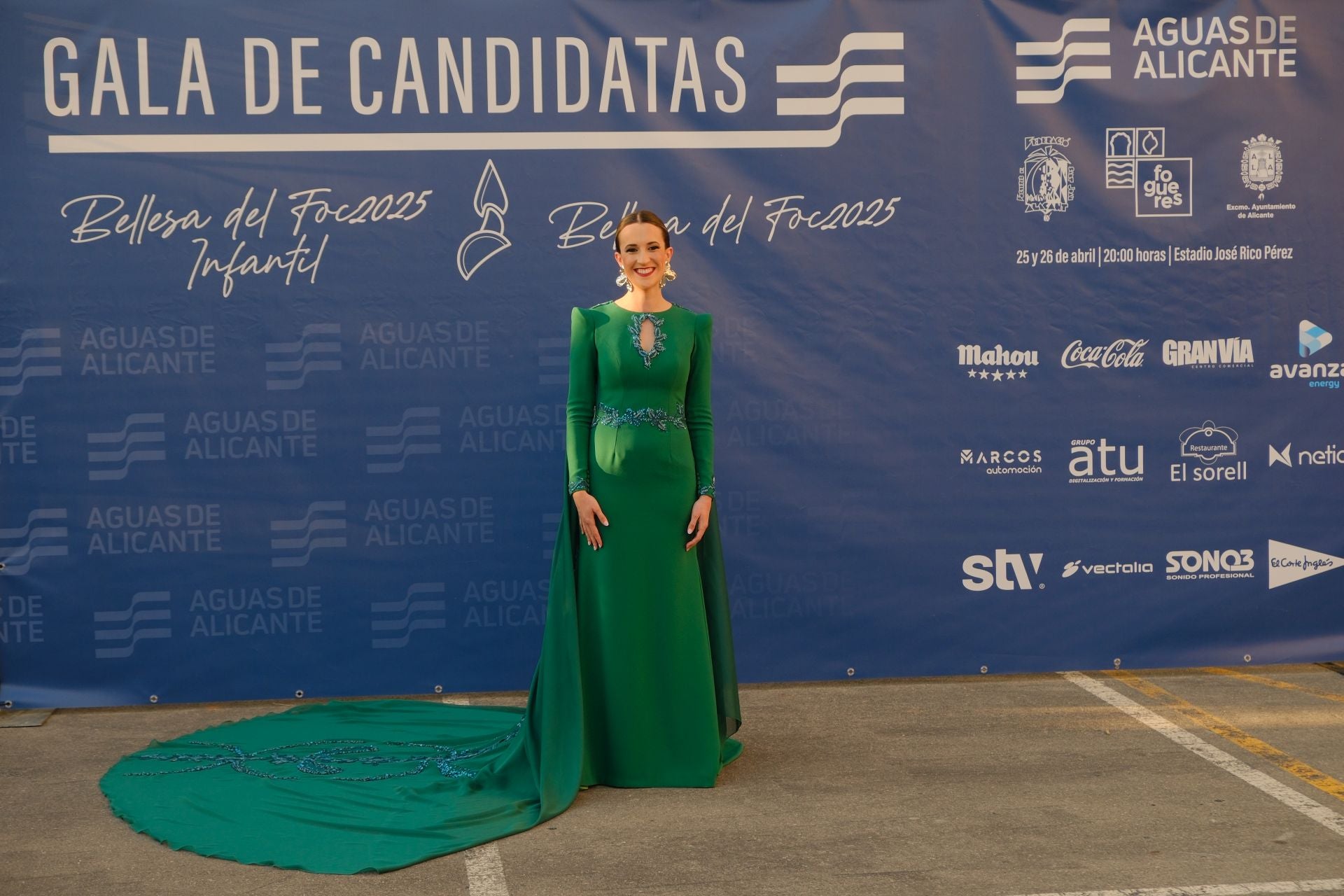 Estos son los vestidos en la gala de las candidatas a bellea del foc