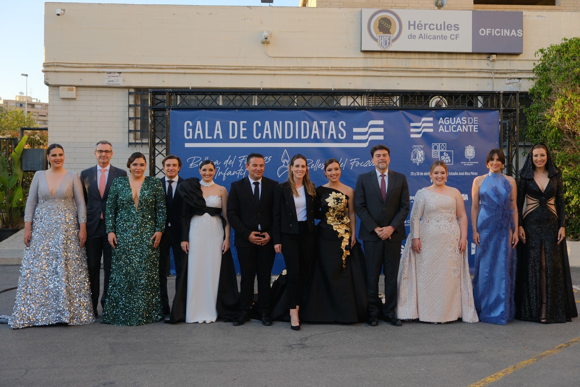Estos son los vestidos en la gala de las candidatas a bellea del foc