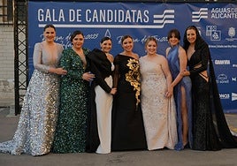 Estos son los vestidos en la gala de las candidatas a bellea del foc