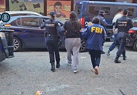 Imágenes de la operación contra la organización Mara Salvatrucha en varias provincias de España.