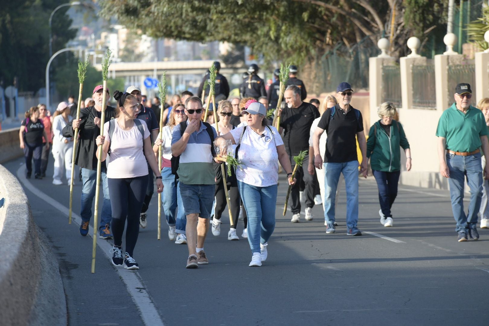 Búscate en las imágenes de la romería de la Santa Faz 2025