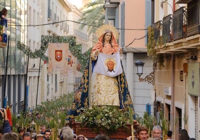 La Santa Mujer Verónica.