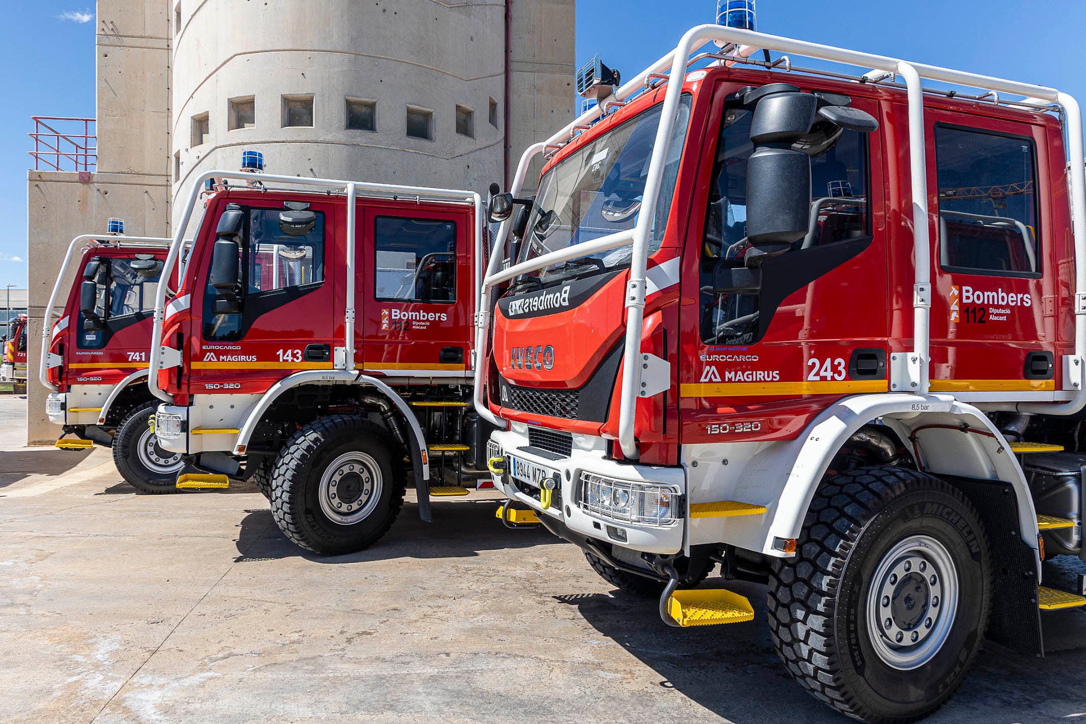 This is the Fire Brigade Consortium's device to prevent fires this summer in the province of Alicante