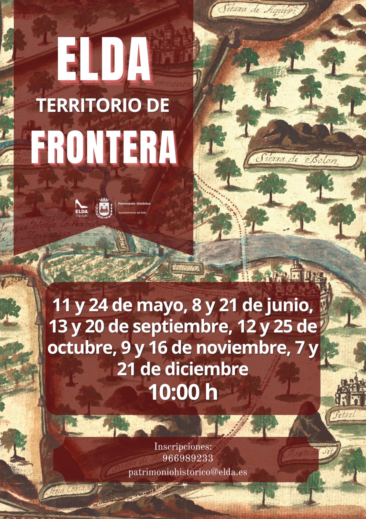 Segunda edición de 'Elda, Territorio de Frontera', la ruta que muestra el valor histórico de la ciudad